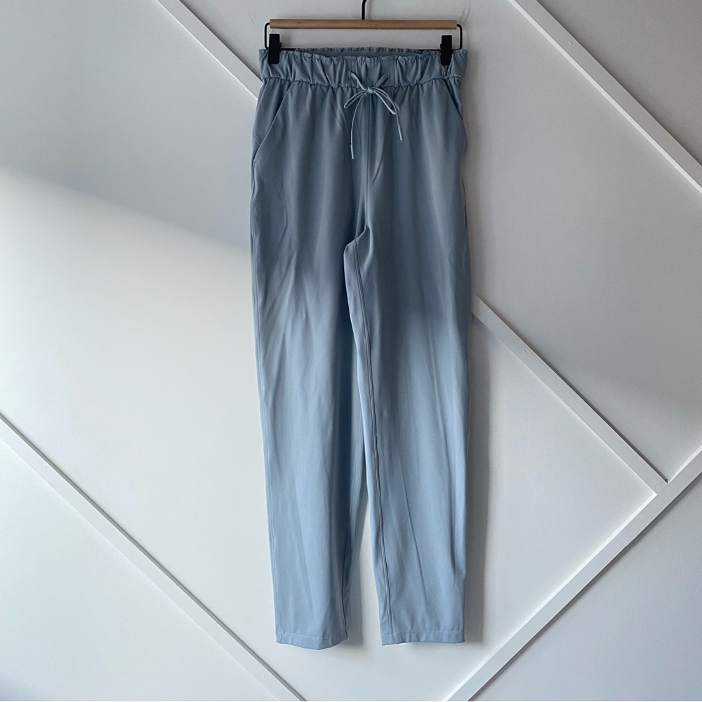 lululemon athletica Light Gray Drawstring Jogger Trousers - Picture 2 of 14
